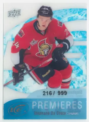 2011-12 ICE - STEPHANE DA COSTA #71 ICE PREMIERES 216/999