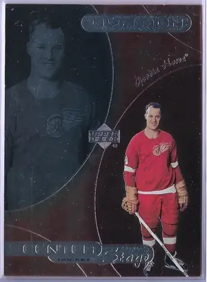 1999-00 Ovation Center Stage #CS10 Gordie Howe
