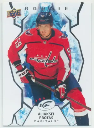 2021-22 UPPER DECK ICE - ALIAKSEI PROTAS #133 ROOKIE