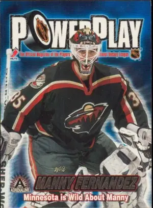 2001-02 ADRENALINE - MANNY FERNANDEZ #19 POWER PLAY