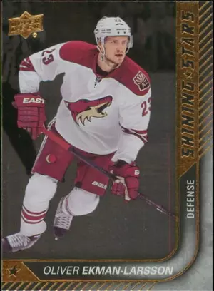 2015-16 UPPER DECK - OLIVER EKMAN-LARSSON #SS-8 SHINING STARS