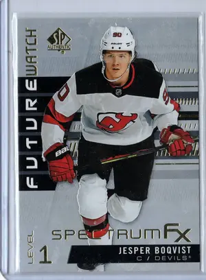 2019-20 SPA FW Jesper Boqvist Spectrum FX #S-58 New Jersey Devils