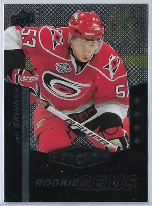 2010-11 Black Diamond (Rookie Gems Quad Diamond) #213 Jeff Skinner RC