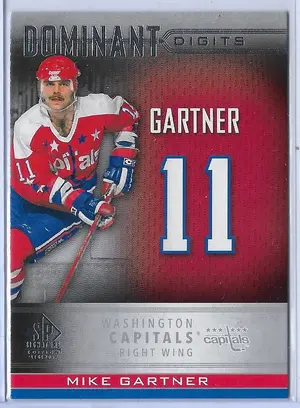 2020-21 SP Signature Edition Legends Dominant Digits #DD-46 Mike Gartner