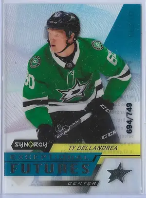 2020-21 Synergy Exceptional Futures #EFS-TD Ty  Dellandrea (694/749)