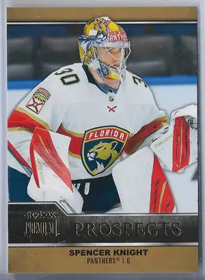 2021-22 Metal Universe Skybox Premium Prospects #PP-4 Spencer Knight