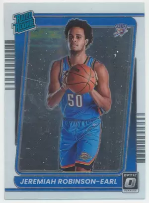 2021-22 Panini Donruss Optic - Jeremiah Robinson-Earl #170 Rated Rookie