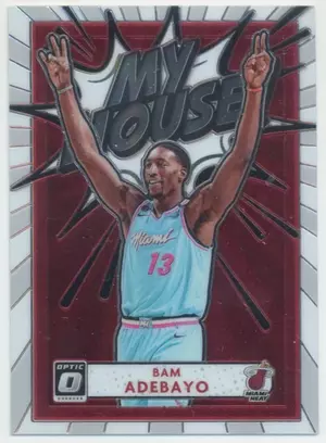 2020-21 Panini Donruss Optic - Bam Adebayo #16 My House!