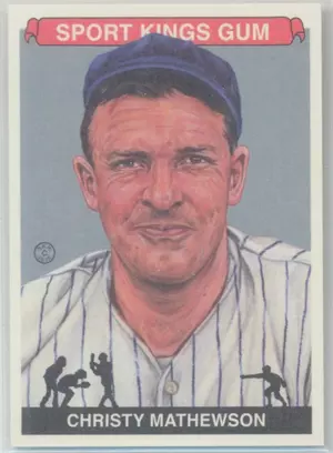 2015 Leaf Sportkings - Christy Mathewson #47 Silver