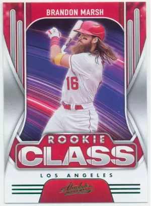 2021 Panini Absolute Retail - Brandon Marsh #RC-9 Rookie Class Green Parallel