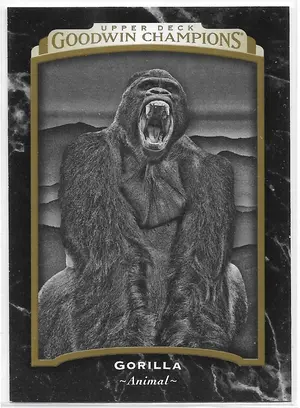 2017 Goodwin Champions #120 Gorilla