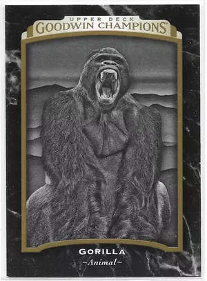 2017 Goodwin Champions #120 Gorilla