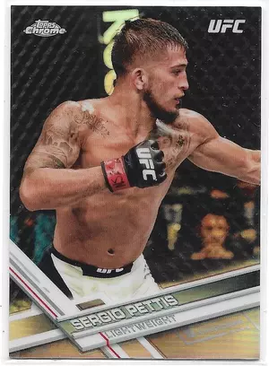 2017 Topps UFC Chrome Refractor #6 Sergio Pettis