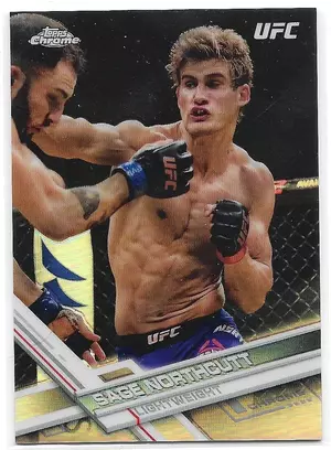 2017 Topps UFC Chrome Refractor #94 Sage Northcutt