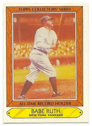 1985 Topps Woolworth's #31 Babe Ruth