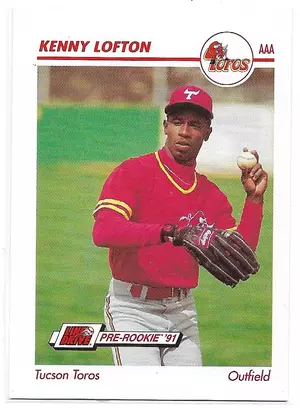 1991 Line Drive AAA #614 Kenny Lofton