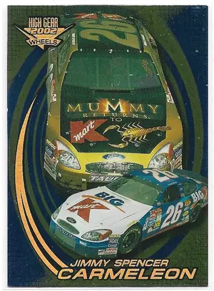 2002 Wheels High Gear First Gear #F53 Jimmy Spencer (Carmeleon)