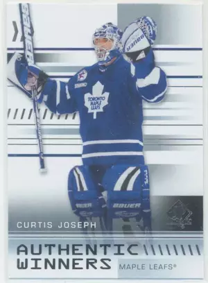 2019-20 SP AUTHENTIC - CURTIS JOSEPH #AW-CJ AUTHENTIC WINNERS