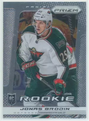 2013-14 PRIZM - JONAS BRODIN #249 ROOKIE