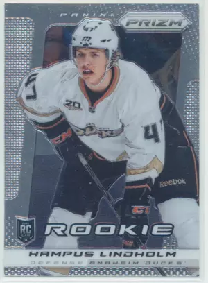 2013-14 PRIZM UPDATE - HAMPUS LINDHOLM #322 ROOKIE