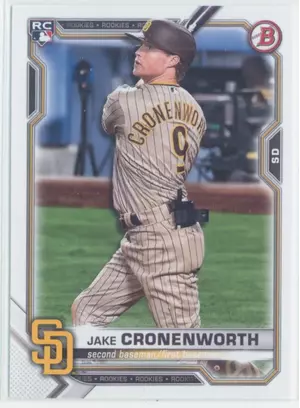 2021 Bowman - Jake Cronenworth #45 RC