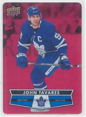 2021-22 TIM HORTONS - JOHN TAVARES #DC-8 RED DIE CUT