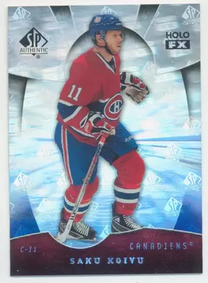 2008-09 SP AUTHENTIC - SAKU KOIVU #FX65 HOLO FX