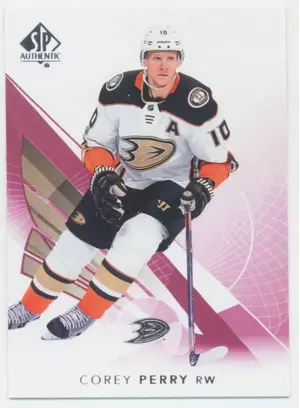 2017-18 SP AUTHENTIC - COREY PERRY #51 LIMITED RED