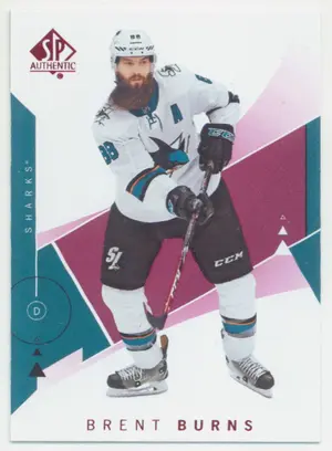 2018-19 SP AUTHENTIC - BRENT BURNS #74 RED