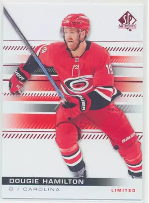 2019-20 SP AUTHENTIC - DOUGIE HAMILTON #3 LIMITED RED