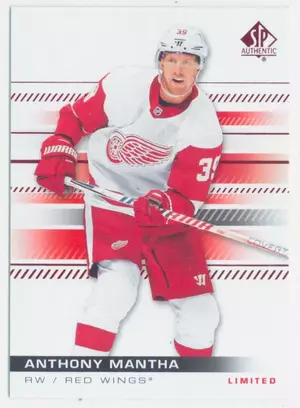 2019-20 SP AUTHENTIC - ANTHONY MANTHA #20 LIMITED RED