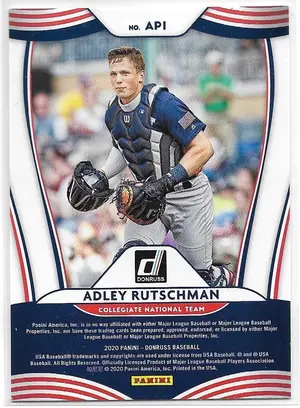 2020 Donruss American Pride Rapture #AP1 Patrick Bailey & Adley Rutschman