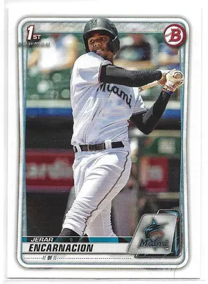 2020 Bowman Prospects #BP-96 Jerar Encarnacion (1st)