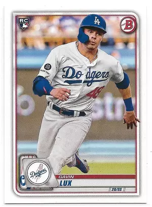 2020 Bowman #71 Gavin Lux RC