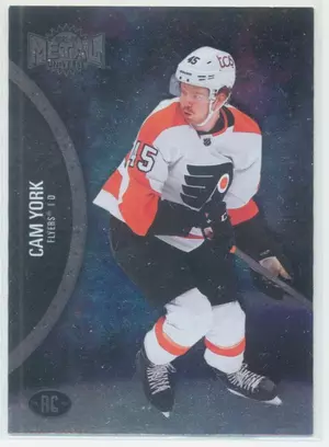 2021-22 SKYBOX METAL UNIVERSE - CAM YORK #182 ROOKIE