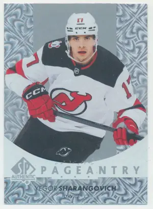 2022-23 SP AUTHENTIC - YEGOR SHARANGOVICH #P-27 PAGEANTRY