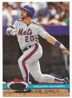 1991 Stadium Club Members Only #19 Howard Johnson