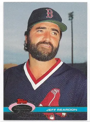 1991 Stadium Club Members Only #25 Jeff Reardon