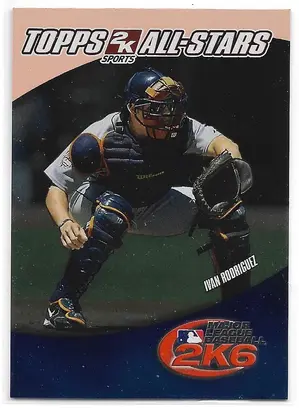 2006 Topps 2K All-Stars #6 Ivan Rodriguez