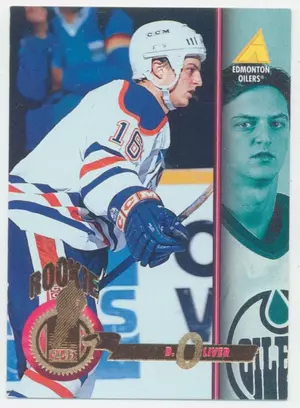 1994-95 PINNACLE - DAVID OLIVER #490 ROOKIE