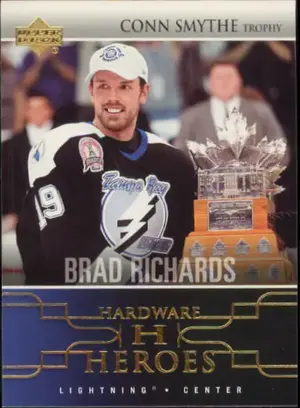 2004-05 UPPER DECK - BRAD RICHARDS #AW3 HARDWARE HEROES
