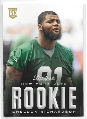 2013 Prestige #285 Sheldon Richardson RC