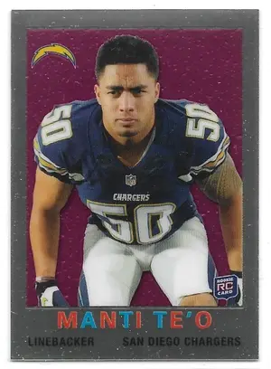 2013 Topps Chrome 1959 Minis #28 Manti Te'o