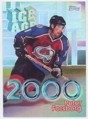 1998-99 TOPPS - PETER FORSBERG #I8 ICE AGE