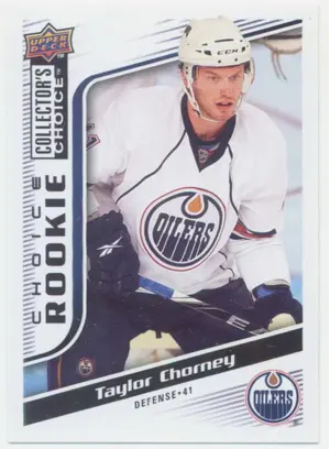 2009-10 COLLECTOR'S CHOICE - TAYLOR CHORNEY #257 CHOICE ROOKIES