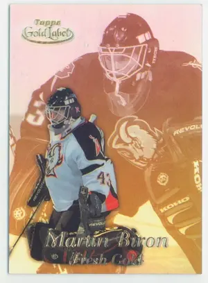 1999-00 TOPPS GOLD LABEL - MARTIN BIRON #FG8 FRESH GOLD