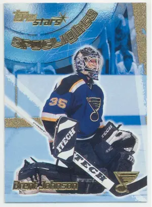 2000-01 TOPPS STARS - BRENT JOHNSON #149 SPOTLIGHTS