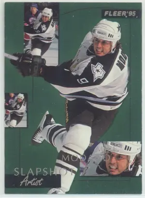 1994-95 FLEER - MIKE MODANO #6 SLAPSHOT ARTIST⚠️