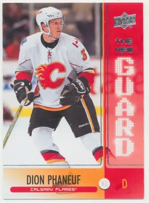 2008-09 UPPER DECK - DION PHANEUF #NE5 THE NEW GUARD