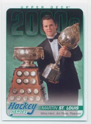 2014-15 UPPER DECK - MARTIN ST. LOUIS #HH76 HOCKEY HEROES